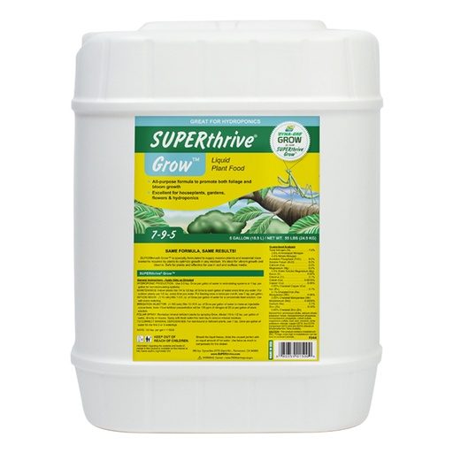 [DGGRO-500] SUPERthrive Grow 5 gal