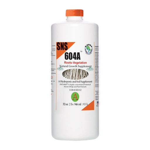 [SNS604A-32 OZ] SNS 604A Growth Stimulator Concentrate 32 oz