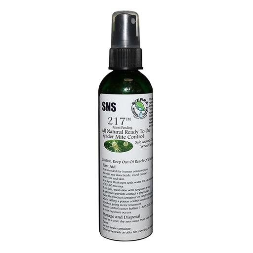 [SNS217-4 OZ] SNS 217 Spider Mite Control 4 fl oz