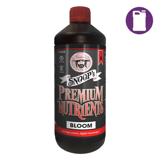 [SPBLOOM-A-C10LTR] Snoop's Premium Nutrients Bloom A Circulating 10ltr 3.5-0-0 (Hydro Recirculating)