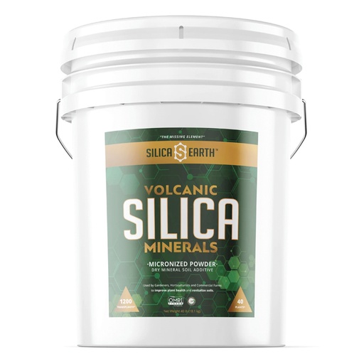 [MIC-40-04] Silica Earth Volcanic Silica Minerals Micronized Powder 40lbs
