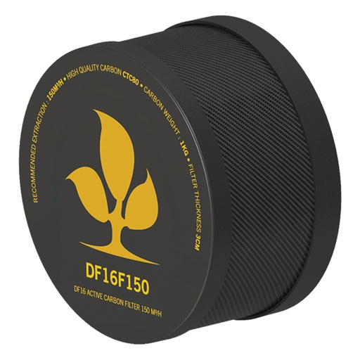 [W-DF16F150] Secret Jardin DF16 Carbon Filter CTC80 1.0kg 150 m3/h