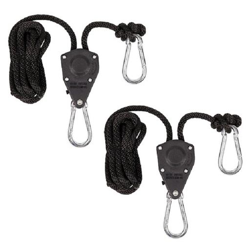 [121201] Rope Ratcheting Light Hangers 1/8in (2pcs/Pack)