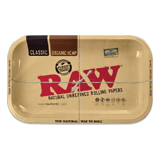 [HBRAWTRAYSMALL] RAW Classic Rolling Tray - Small