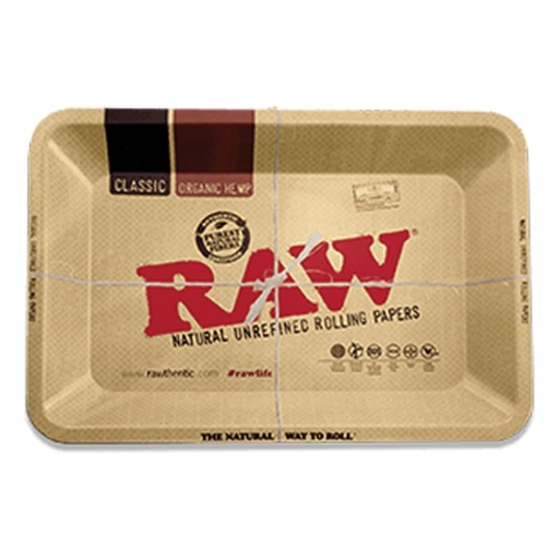 [HBRAWTRAYMINI] RAW Classic Rolling Tray - Mini