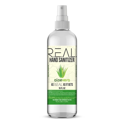 [870016] R.E.A.L Hand Sanitizer 16oz (limited supplies)