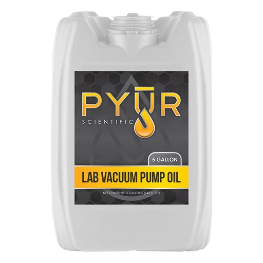 [870805] Pyur Scientific Lab Vacuum Pump Oils 5 Gallon
