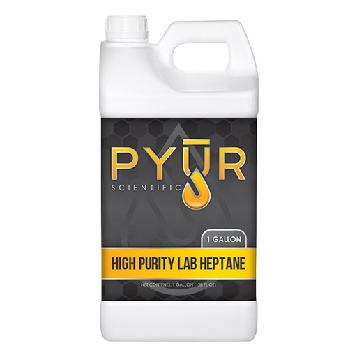 [870601] Pyur Scientific High Purity Lab Heptane 1 Gallon