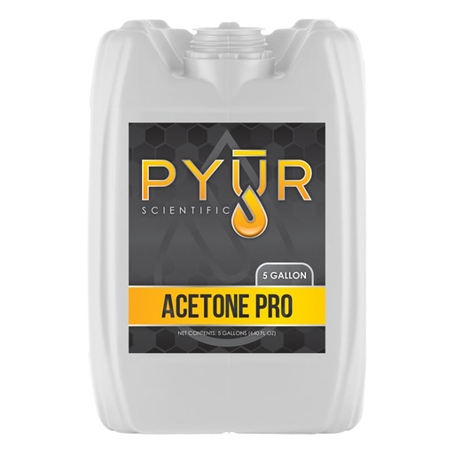 [870405] Pyur Scientific Acetone Pro 5 Gallon