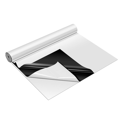 [811400] Panda Film Black and White Poly Film Roll 5.5mil 40ft x 100ft (3 Year)