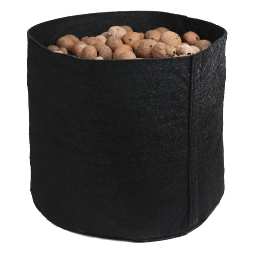 [540003] OneDeal Fabric Pot Black 3 Gallon