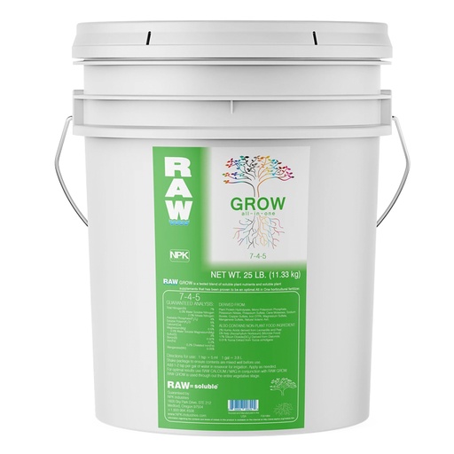 [NPK456] NPK RAW Grow 25lbs