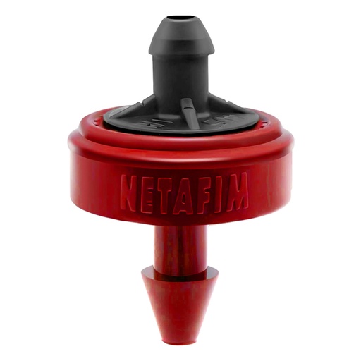 [21520-001040] Netafim Woodpecker Pressure Compensating Junior Dripper w/ CNL 0.5GPH Red (250pcs/Bag)