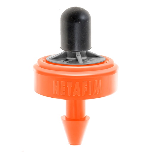 [21630-001560] Netafim Pressure Compensating On Line Bubbler w/ LCNL 6.6GPH Orange (250pcs/Case) NIP