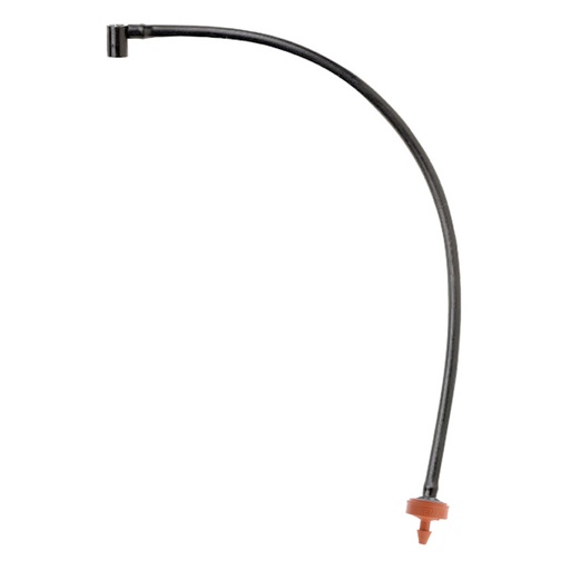 [40201-002320] Netafim Dripper Assembly w/ Black Tubing & Grey/Orange Dripper 6.6GPH 36in (25pcs/Bag)