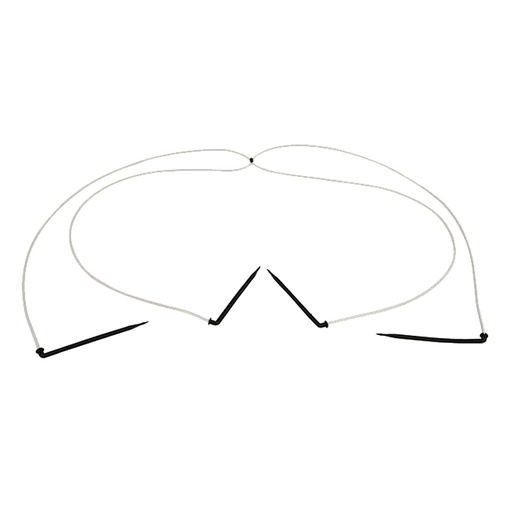 [40201-004800] Netafim 4-Way Flat MOD Manifold with Drip Stakes & Tubing 36in (25pcs/Bag)