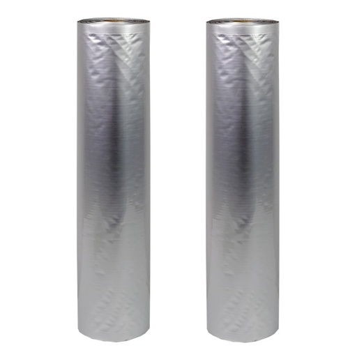 [794099] NatureVac Vacuum Seal Bags Aluminum Mylar 15in x 19.5ft (2 Rolls/Box)