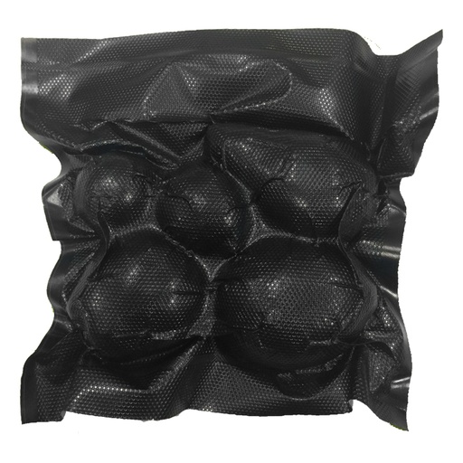 [795088] NatureVAC 15"x20" Precut Vacuum Seal Bags All Black (50-pack)