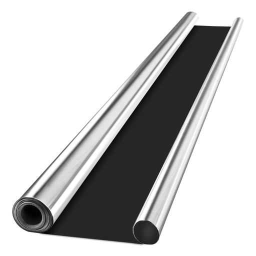 [212100] Mylar Reflective Film on Black 7mil 4ft x 100ft