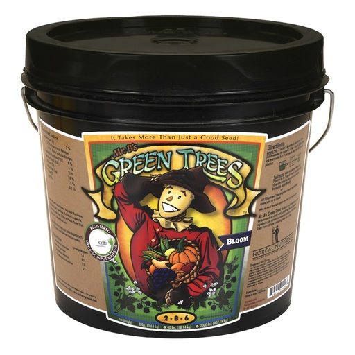 [MR-OB286-8] Mr. B's Green Trees Organic Bloom 8lbs (1gal)