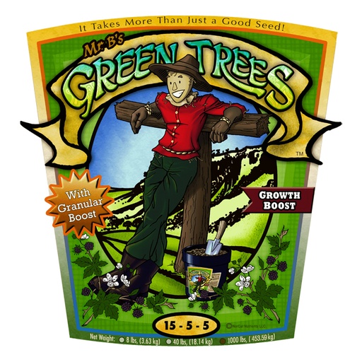 [MR-GB1555-10001] Mr. B's Green Trees Growth Boost 1000lbs (SPECIAL ORDER ITEM)