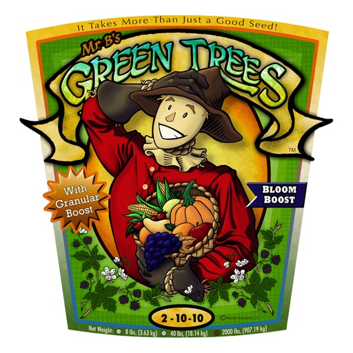 [MR-BB21010-2000] Mr. B's Green Trees Bloom Boost 2000lbs (SPECIAL ORDER ITEM)