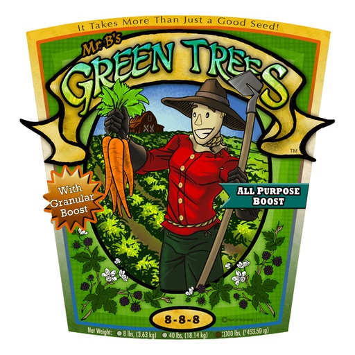 [MR-APB888-10001] Mr. B's Green Trees All Purpose Boost 1000lbs (SPECIAL ORDER ITEM)
