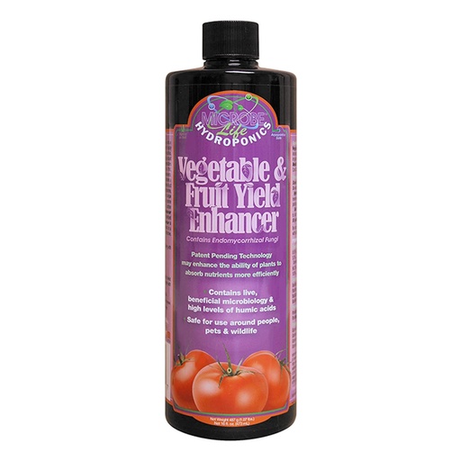 [PH21346] Microbe Life Hydroponics Vegetable & Fruit Yield Enhancer 32 fl oz