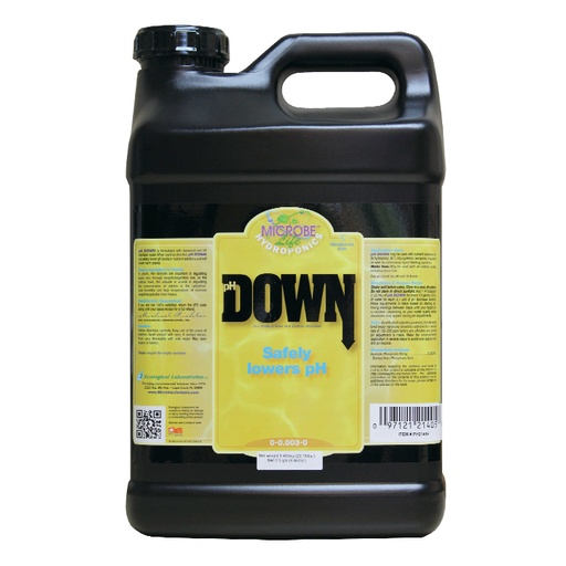 [PH21405] Microbe Life Hydroponics pH Down 2.5 Gallon