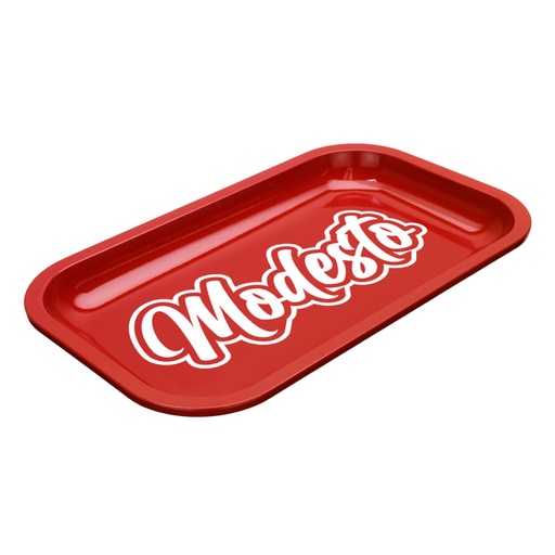 [914580] Med Dope Trays x Modesto – Red Background White logo