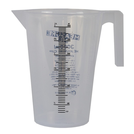 [013000] Measure Me Measuring Cup 3000ml