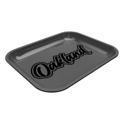 [914525] Large Dope Trays x Oakland – Grey Background Black Logo