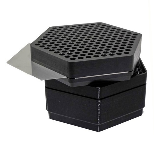 [169000-MT-169] King Kone Pre Roll 169 Cone Filler Machine - Portion Control Tray (Metering Tray) - 169X 1/2 GRAM