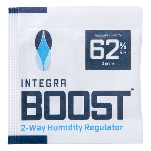 [D-BO2A62J] Integra Boost 2-Way Humidity Control 2 Gram 62% RH (2000pcs/Case) (SPECIAL ORDER ITEM)