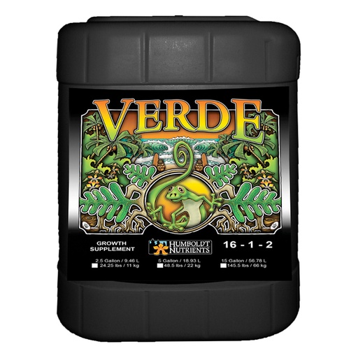 [HNHNV420-5GAL] Humboldt Nutrients Verde 5 Gallon