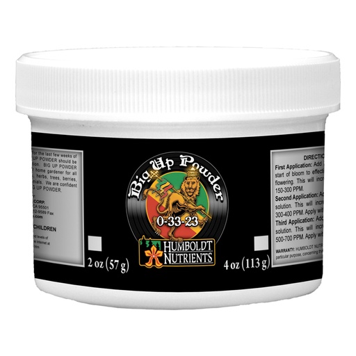 [HNBUP404-4OZ] Humboldt Nutrients Big Up Powder 4oz