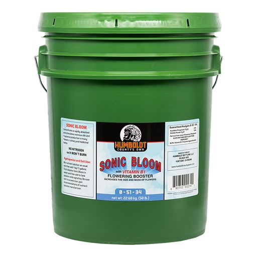 [ETSB-50LB] Humboldt County's Own Sonic Bloom w/ Vitamin B1 50lbs