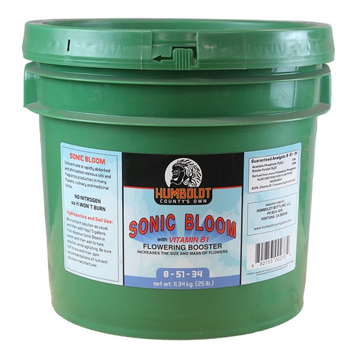 [ETSB-25LB] Humboldt County's Own Sonic Bloom w/ Vitamin B1 25lbs