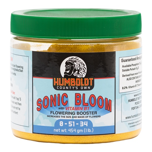 [ETSB-1LB] Humboldt County's Own Sonic Bloom w/ Vitamin B1 1lb