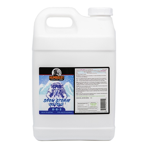 [ETSS-2.5GA] Humboldt County's Own Snow Storm Ultra 2.5gal