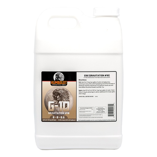 [ETG10-2.5GA] Humboldt County's Own G10 2.5gal