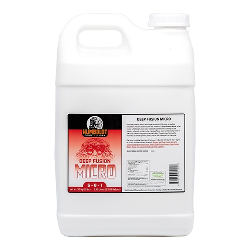 [ETDFMS-2.5GA] Humboldt County's Own Deep Fusion Micro 2.5gal