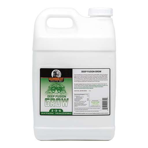 [ETDFGS-2.5GA] Humboldt County's Own Deep Fusion Grow 2.5gal