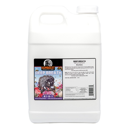 [ETDB-2.5GA] Humboldt County's Own Deep Breath 2.5gal
