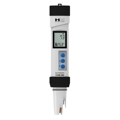 [HM-COM-300] HM Digital Pro Series Pen style pH/TDS/EC/Temp meter