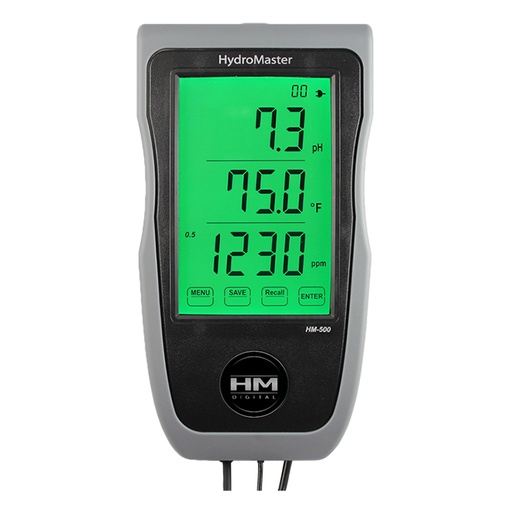 [HM-HM-500] HM Digital Hydromaster 500 - Continuous pH/TDS/EC/Temp meter