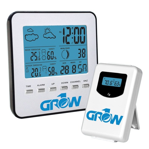 [301005] GROW1 Weather Station w/ Sensor (Wireless)