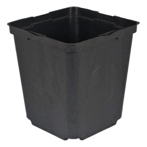 [341015] GROW1 Square Injection Pot 2L 5.5in x 5.5in x 6in