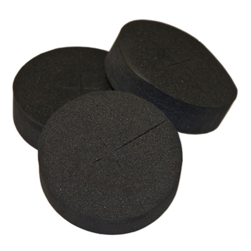 [171002] GROW1 Neoprene Inserts Black 2in (132pcs/Pack)