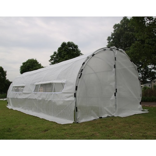 [646632] GROW1 Heavy-Duty Greenhouse Hoop House (20ft x 10ft x 6.5ft)